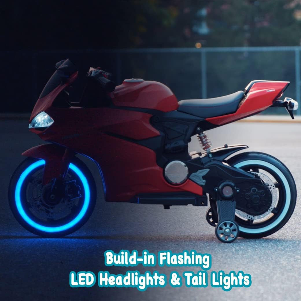 Magic Cars Electric Ride-On Motorcycle