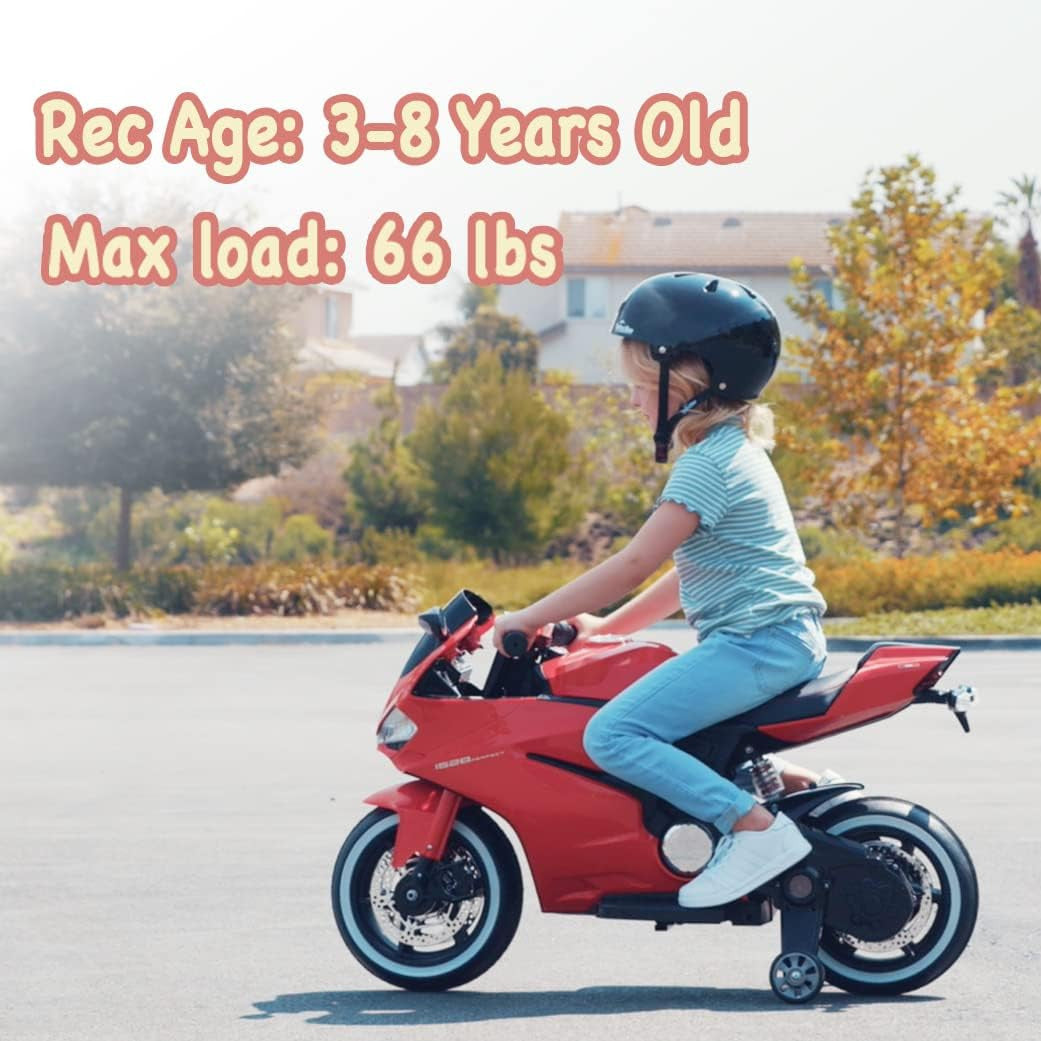 Magic Cars Electric Ride-On Motorcycle
