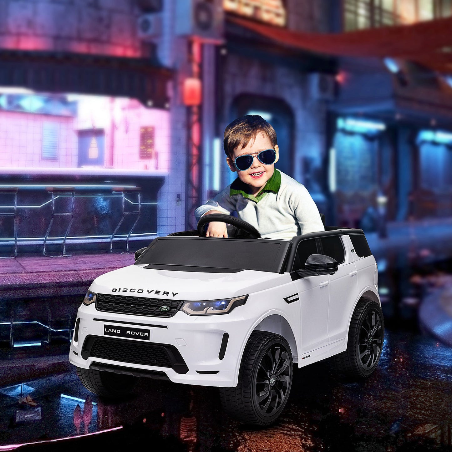 Magic Cars Electric Land Rover Discovery Ride On Car