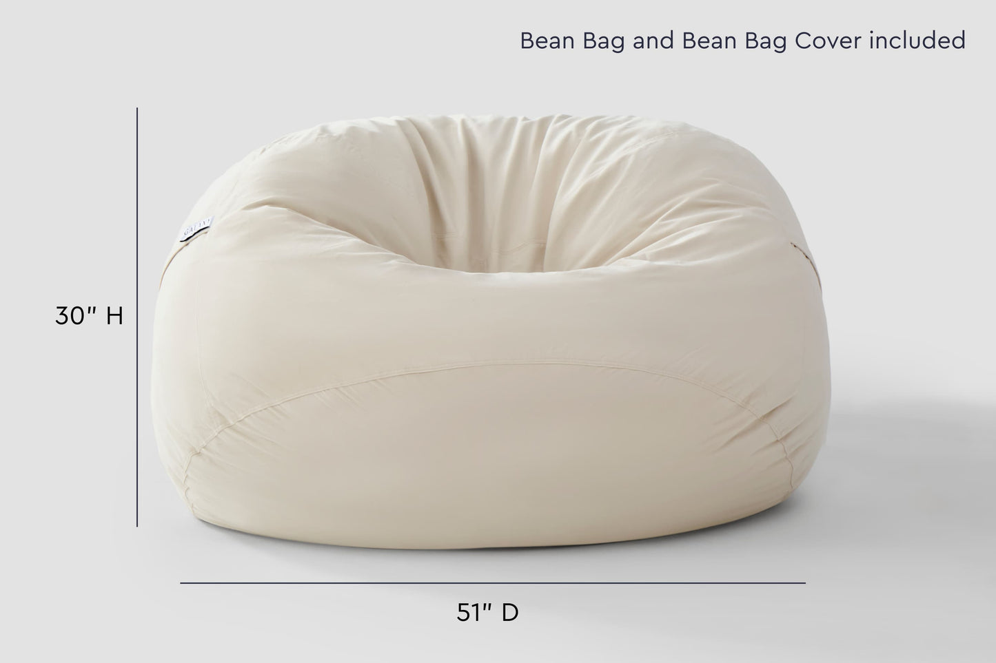 Moon Pod Cloud Comfort Bean Bag Standard