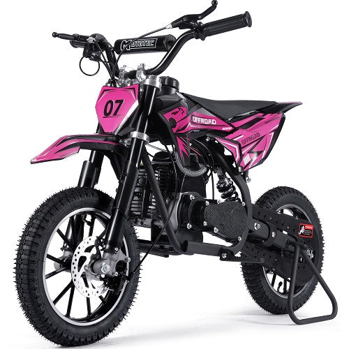 MotoTec Pioneer 2-Stroke Gas Dirt Bike