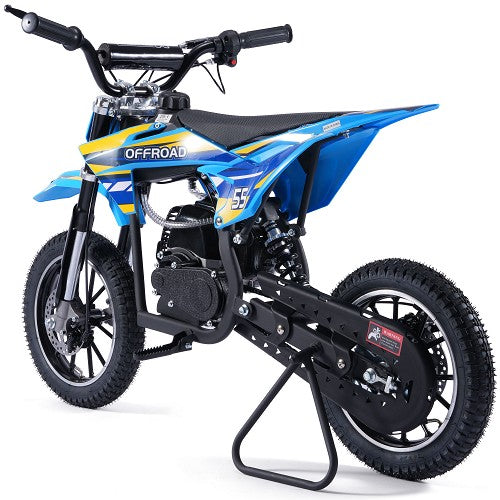 MotoTec Pioneer 2-Stroke Gas Dirt Bike