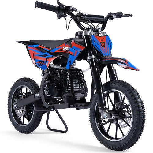 MotoTec Pioneer 2-Stroke Gas Dirt Bike