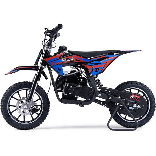 MotoTec Pioneer 2-Stroke Gas Dirt Bike