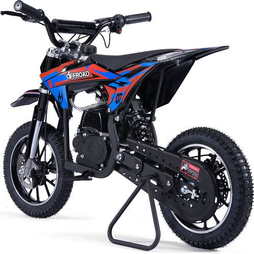 MotoTec Pioneer 2-Stroke Gas Dirt Bike