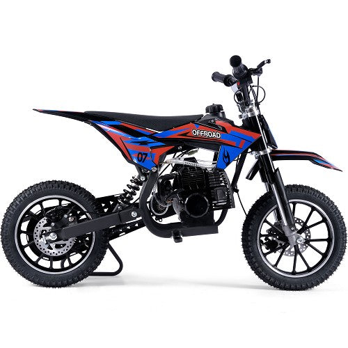 MotoTec Pioneer 2-Stroke Gas Dirt Bike