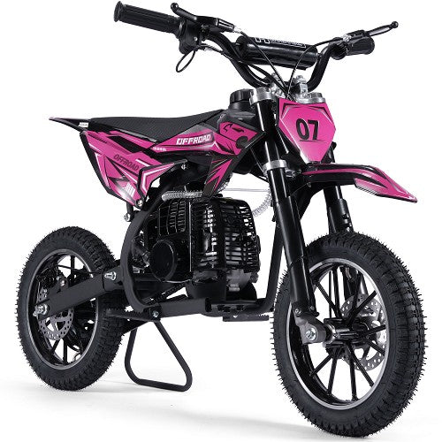 MotoTec Pioneer 2-Stroke Gas Dirt Bike
