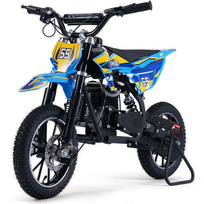 MotoTec Pioneer 2-Stroke Gas Dirt Bike