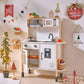 Tiny Land Interactive Play Kitchen With Sounds And Cookware