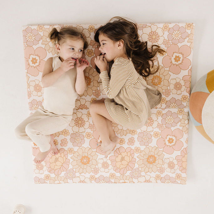 Toki Mats Blooms Vegan Leather Play Mat