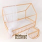 Goodevas Montessori House Bed with Fence